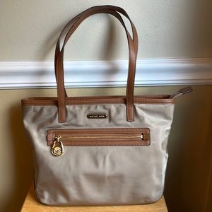 Michael Kors Nylon Shoulder Bag 14”x10”